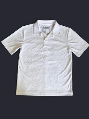 Urban Pipeline Boys White Performance Polo Shirt - Medium